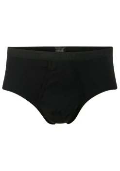 SCHIESSER Original Feinripp sportslip (1-pack), met gulp, zwart