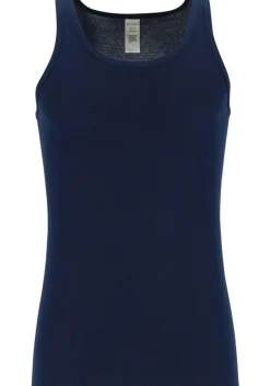 SCHIESSER Original Feinripp singlet (1-pack), blauw