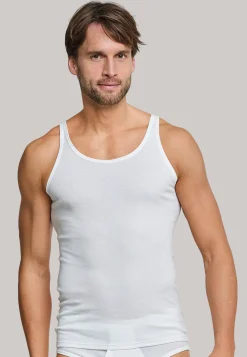SCHIESSER Original Feinripp singlet (1-pack), wit