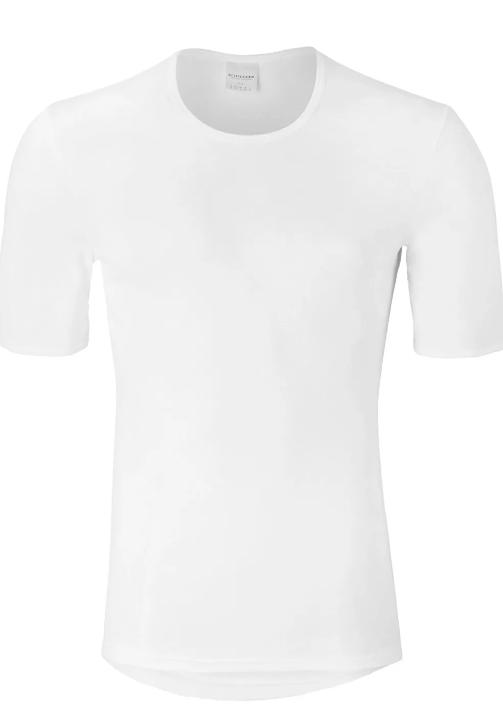 SCHIESSER Original Feinripp T-shirt (1-pack), O-hals, wit