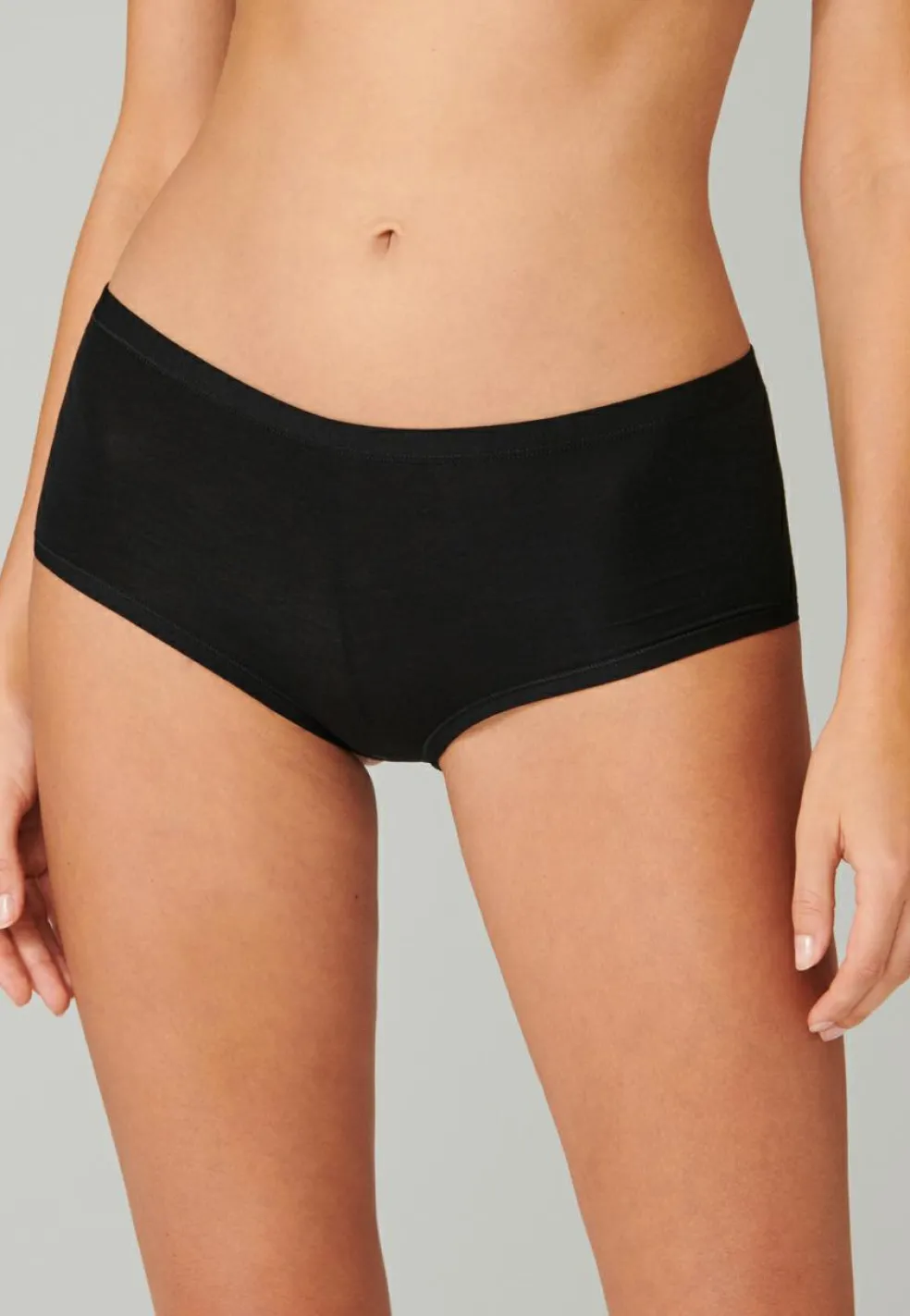 SCHIESSER Personal Fit boxer (1-pack), dames short zwart
