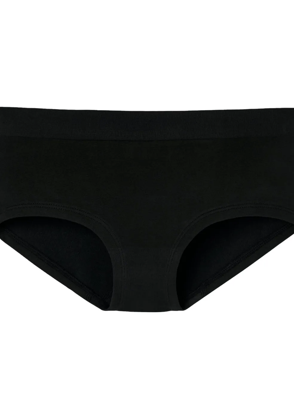 SCHIESSER Seamless Light dames short (1-pack), zwart