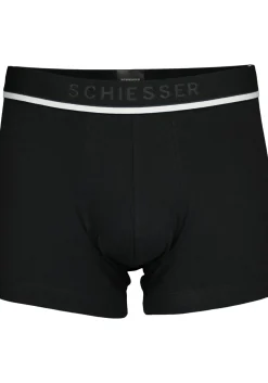 SCHIESSER 95/5 shorts (3-pack), zwart, blauw en grijs