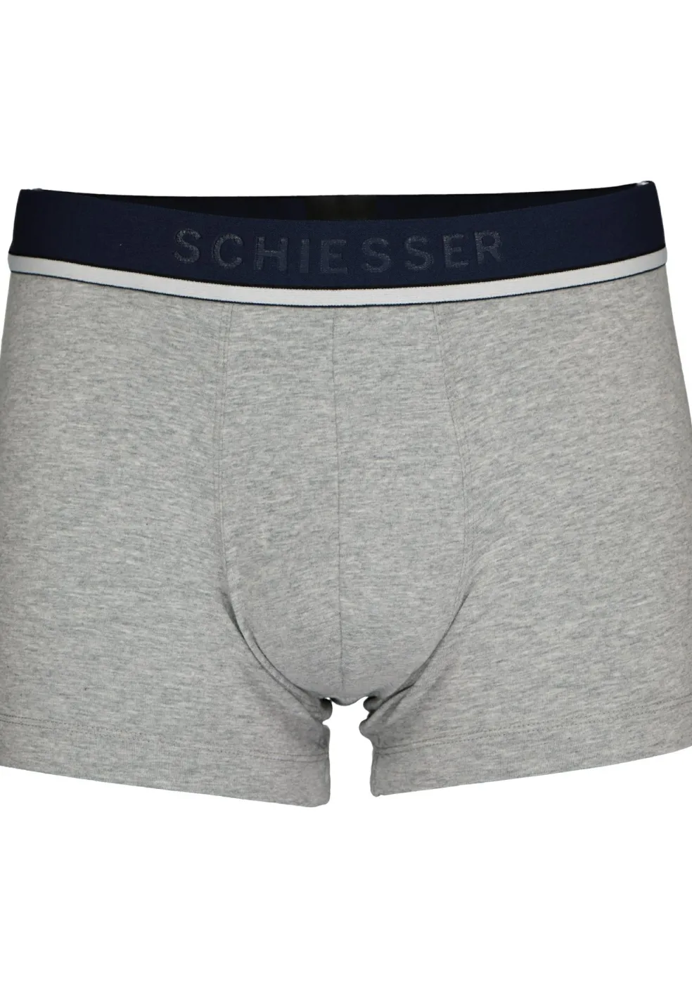 SCHIESSER 95/5 shorts (3-pack), zwart, blauw en grijs