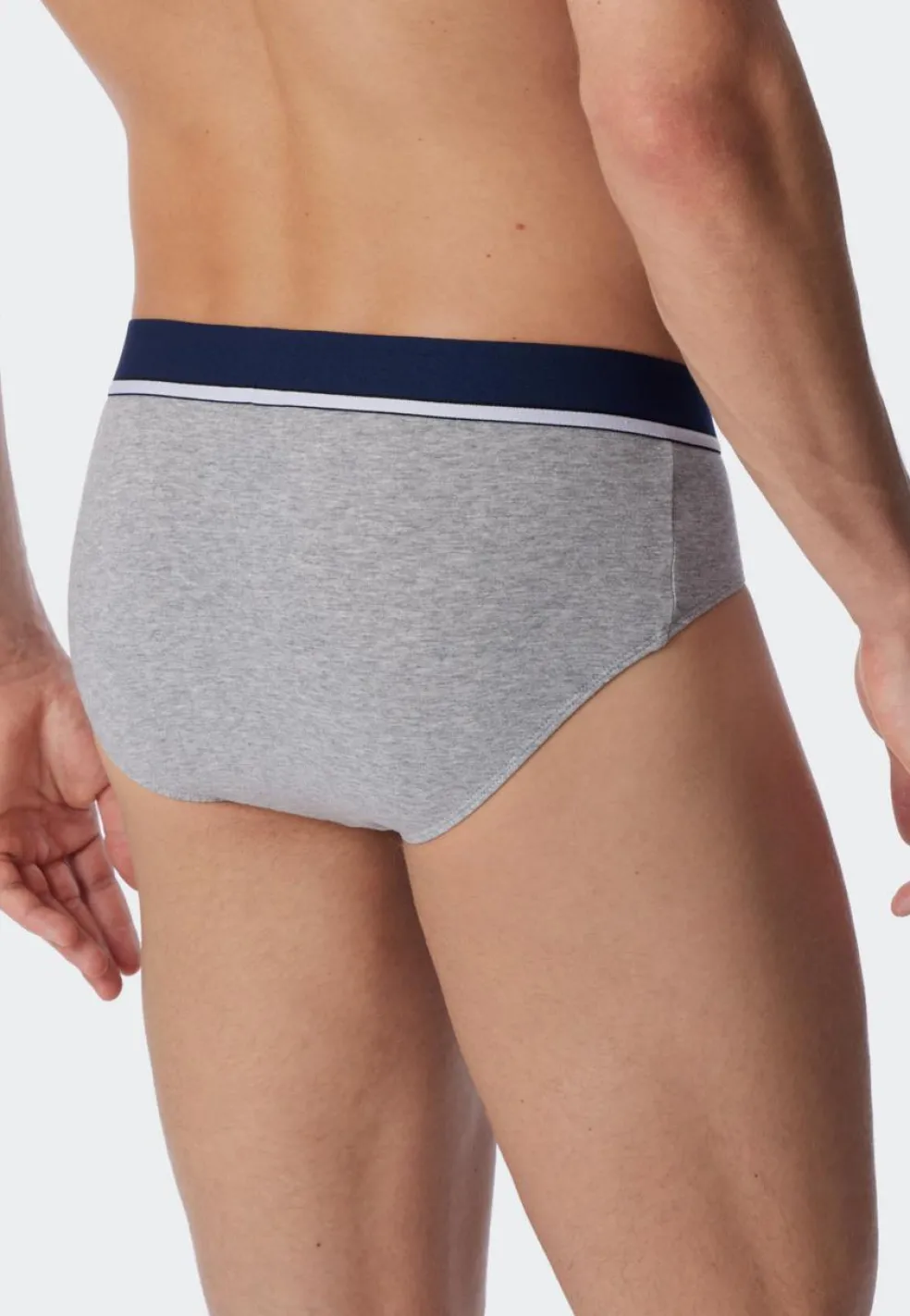 SCHIESSER 95/5 slip (3-pack), heren rioslip biologisch katoen geweven elastische tailleband meerkleurig