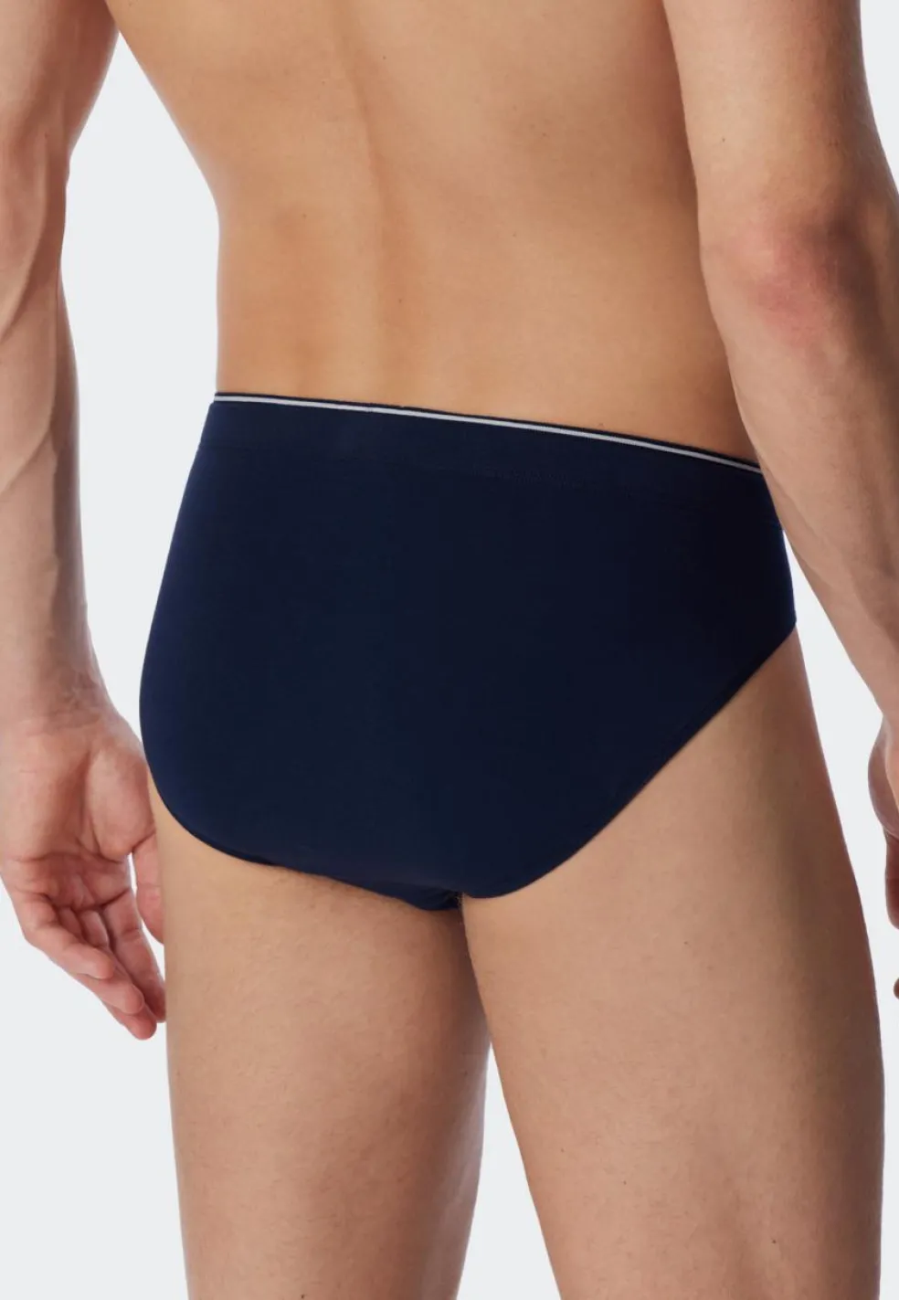 SCHIESSER 95/5 slip (1-pack), heren supermini slip biologisch katoen donkerblauw