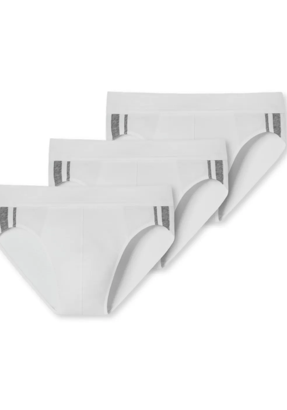 SCHIESSER 95/5 Stretch rio slips (3-pack), wit