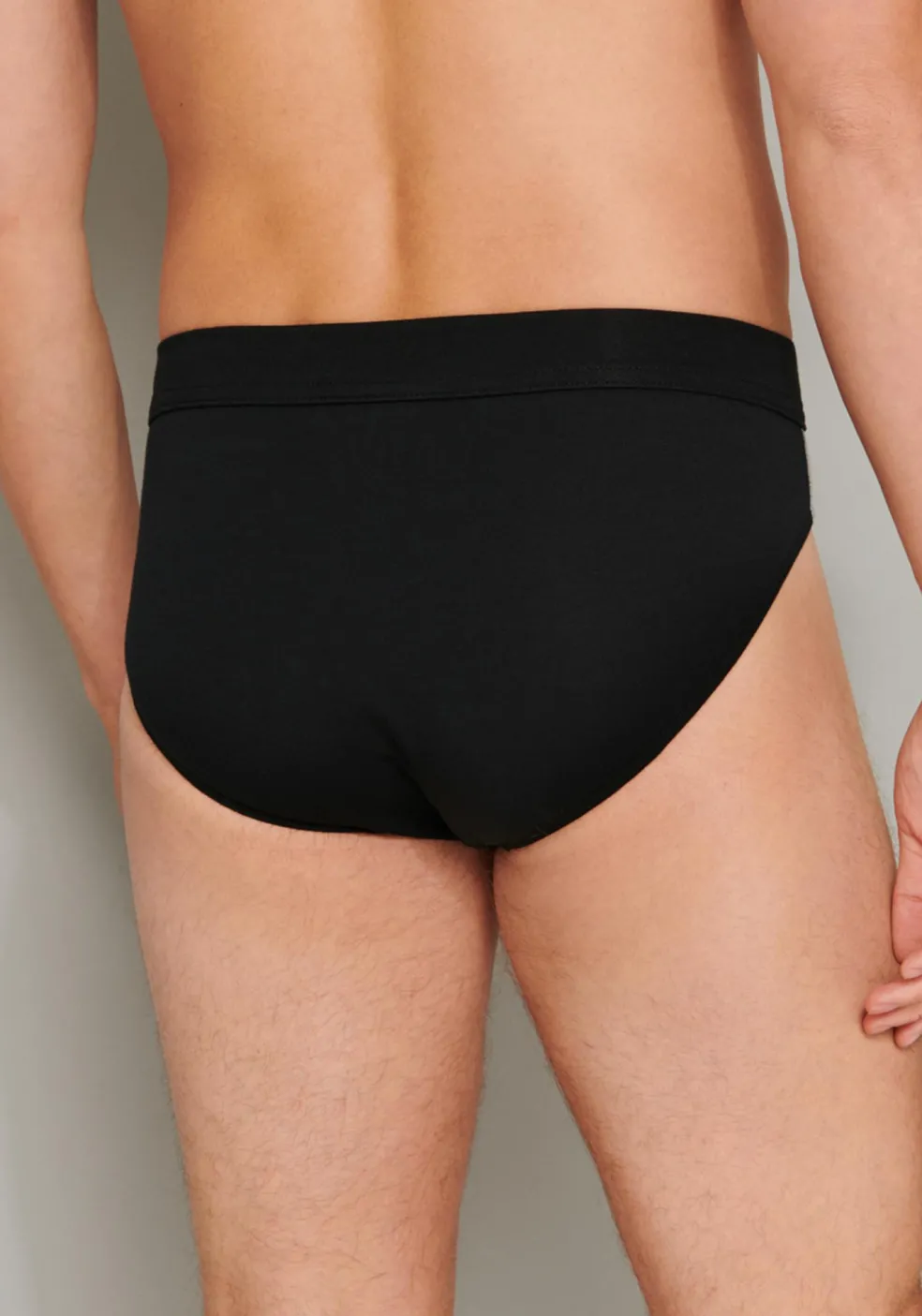 SCHIESSER 95/5 Stretch rio slips (3-pack), zwart