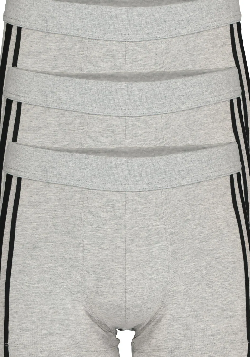 SCHIESSER 95/5 Stretch shorts (3-pack), grijs