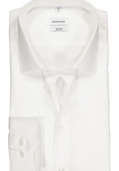 Seidensticker shaped fit overhemd, wit