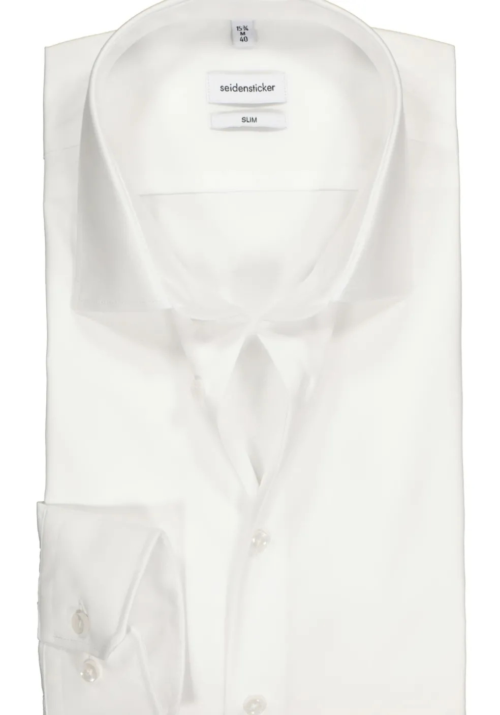 Seidensticker slim fit overhemd, wit