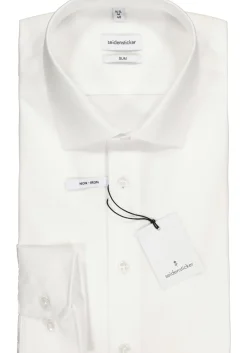 Seidensticker slim fit overhemd, wit