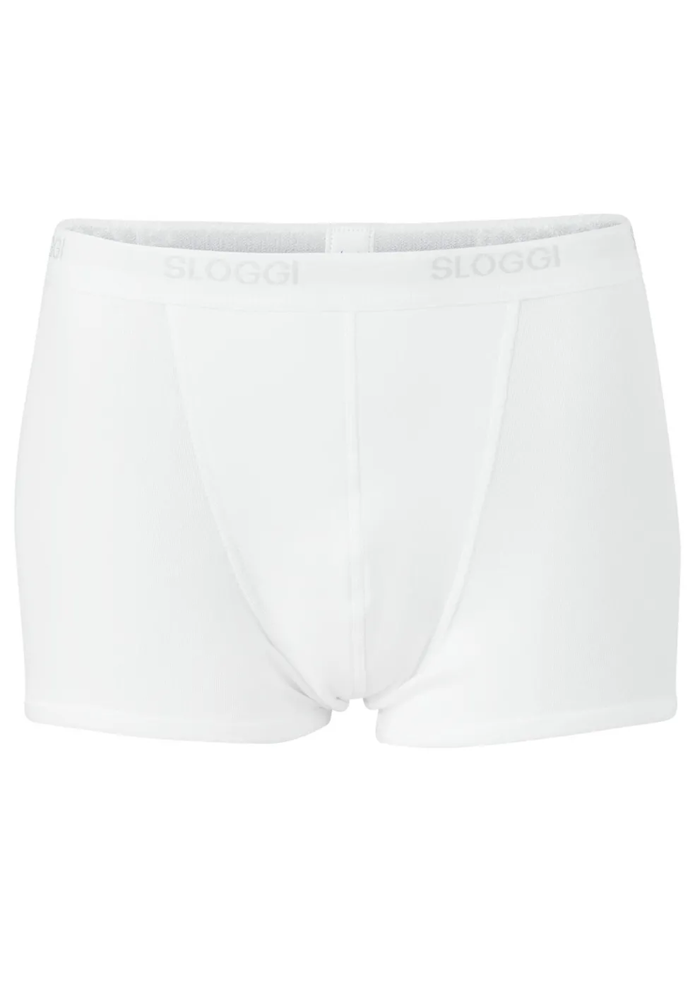 Sloggi Men Basic Short, heren boxers (2-pack), wit