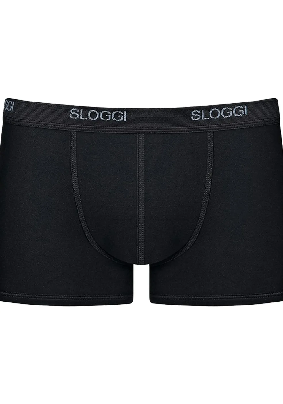 Sloggi Men Basic Short, heren boxershort korte pijp (1-pack), zwart
