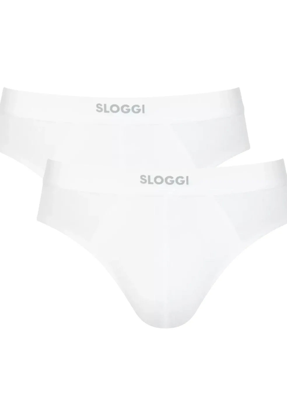 Sloggi Men EVER Ease Brief, heren slip (2-pack), wit