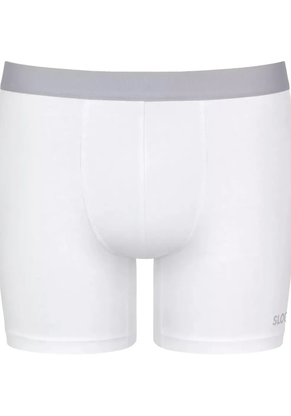 Sloggi Men GO ABC 2.0 Short, heren boxershort korte pijp (2-pack), wit