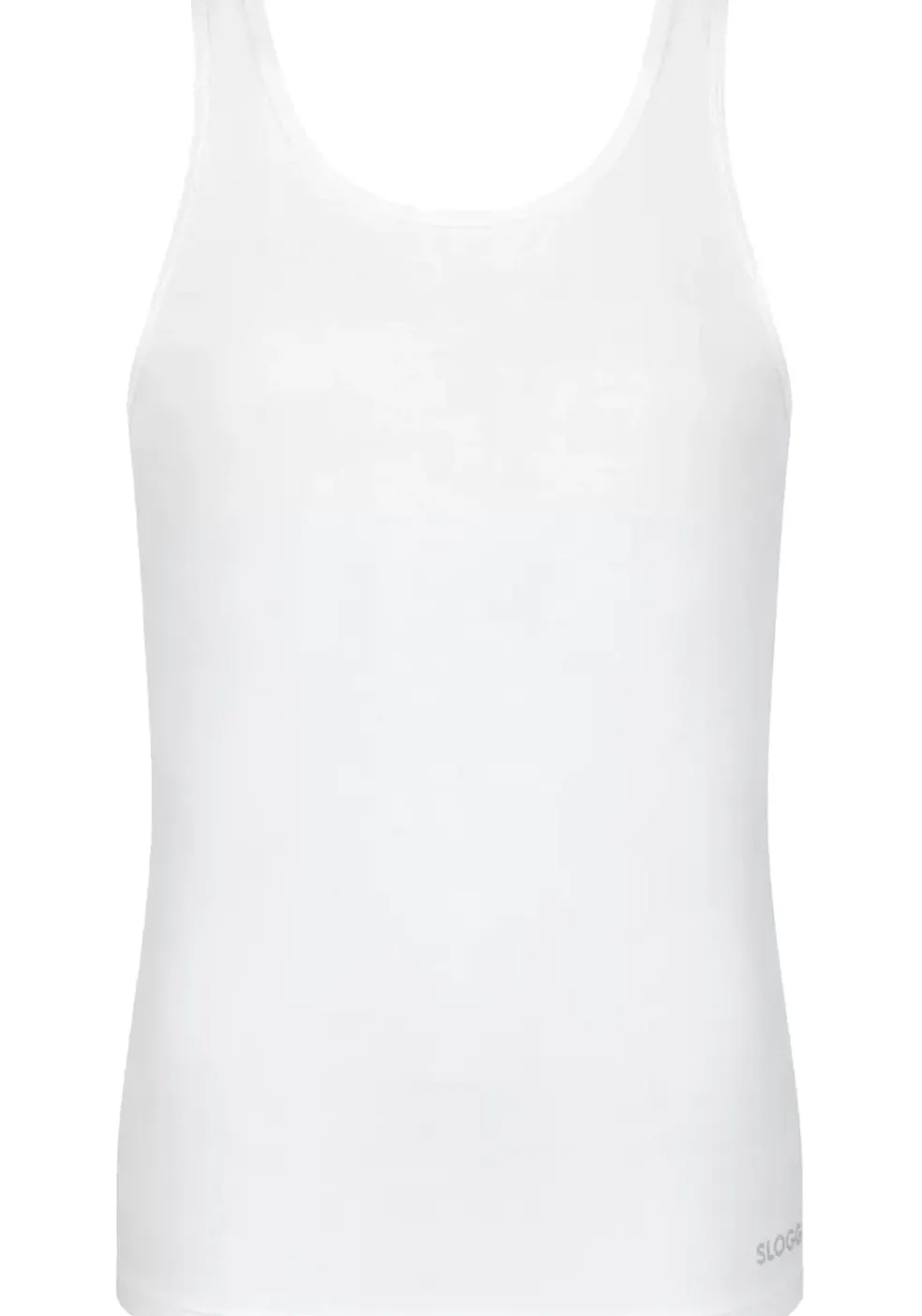 Sloggi Men GO ABC 2.0 Tank Top, heren mouwloos T-shirt (2-pack), wit