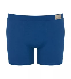 Sloggi Men GO Natural Short, heren boxershort korte pijp (2-pack), kobalt- en donkerblauw