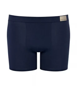 Sloggi Men GO Natural Short, heren boxershort korte pijp (2-pack), kobalt- en donkerblauw