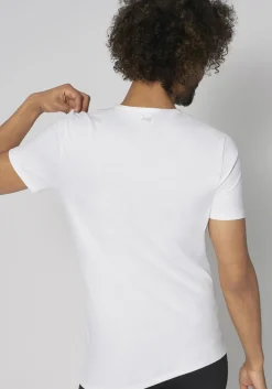 Sloggi Men GO Shirt O-Neck Slim Fit, heren T-shirt (1-pack), wit