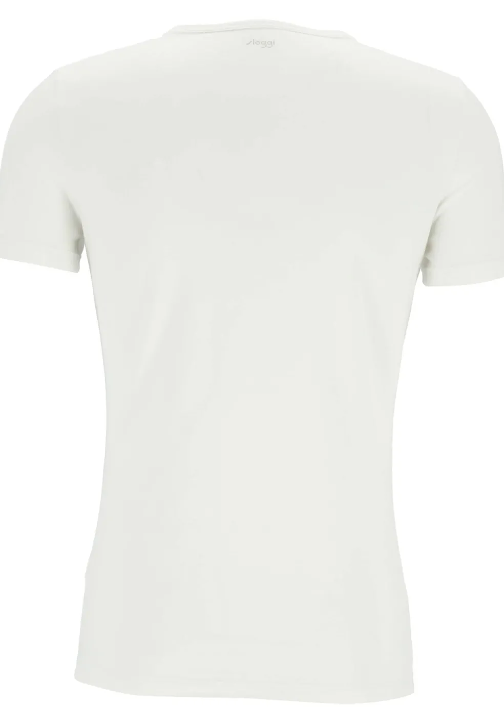Sloggi Men GO Shirt O-Neck Slim Fit, heren T-shirt (1-pack), wit