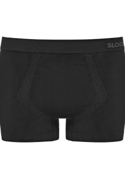 Sloggi Men GO Smooth Short, heren boxershort korte pijp (2-pack), zwart