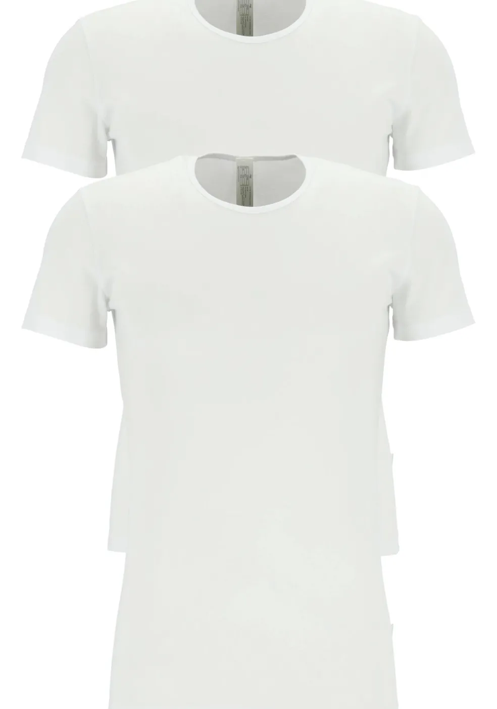 Sloggi Men 24/7 Shirt O-hals, heren T-shirts (2-pack), wit