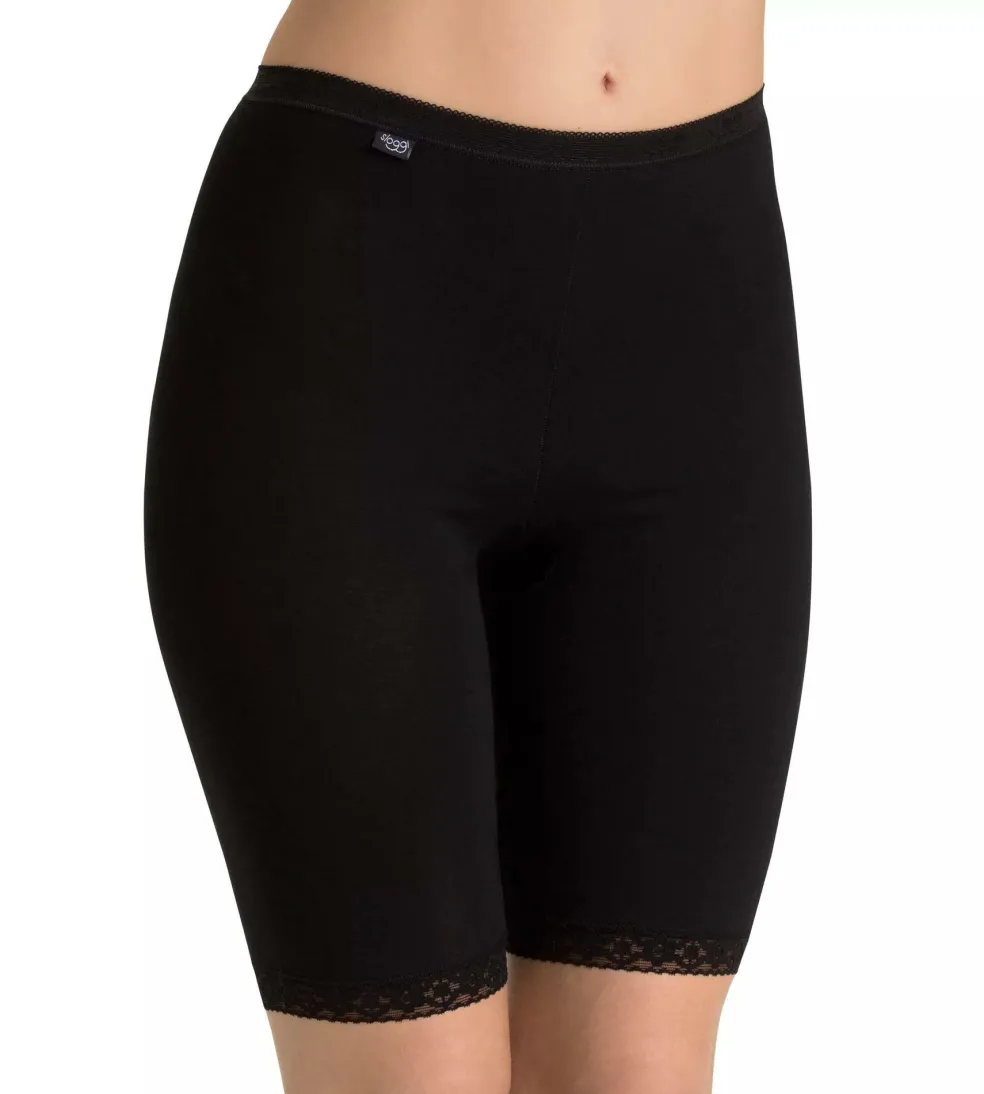 Sloggi Women Basic+ Long (1-pack), dames boxer, zwart