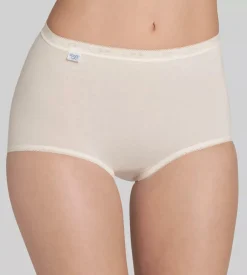 Sloggi Women Basic+ Maxi (1-pack), dames slip, lichtgeel