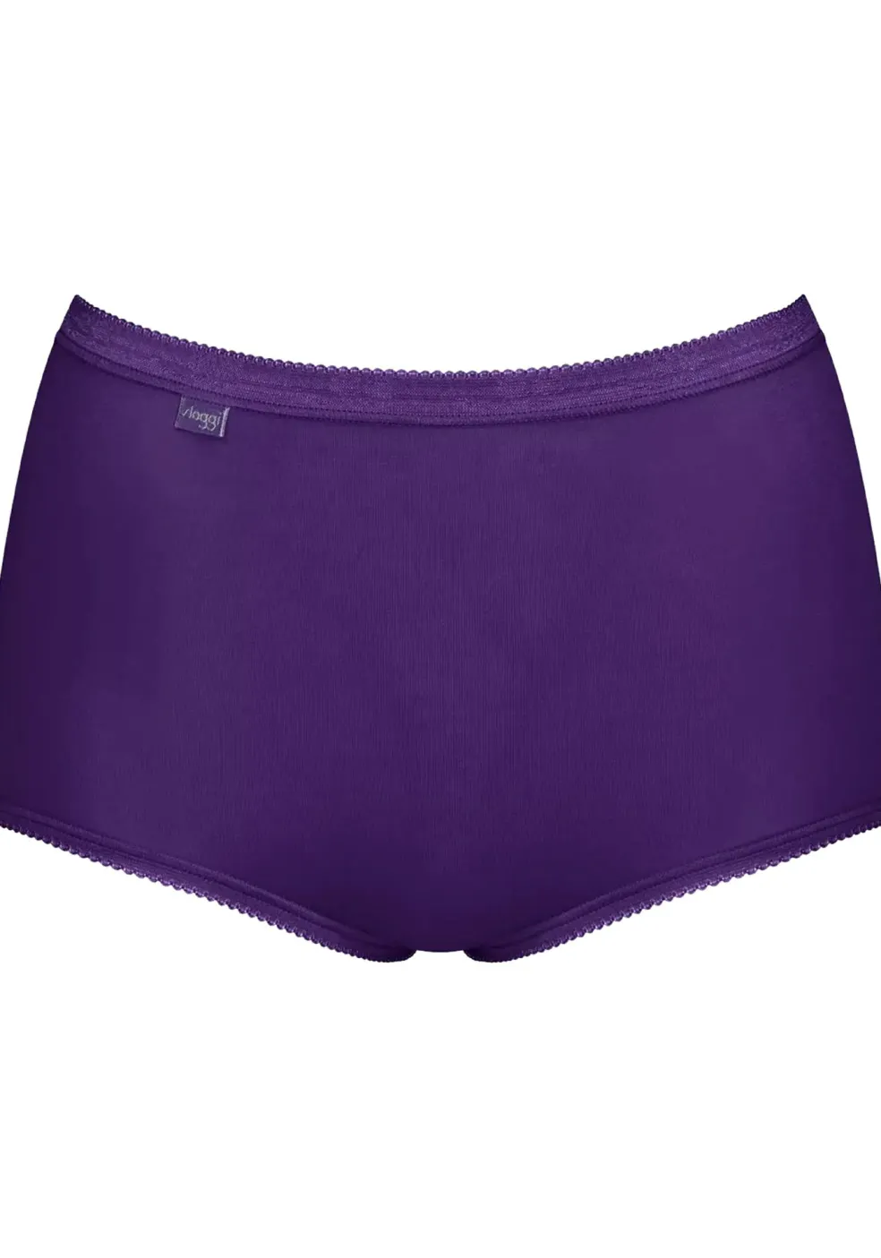 Sloggi Women Basic+ Maxi (3-pack), dames slip, wit, roze, paars