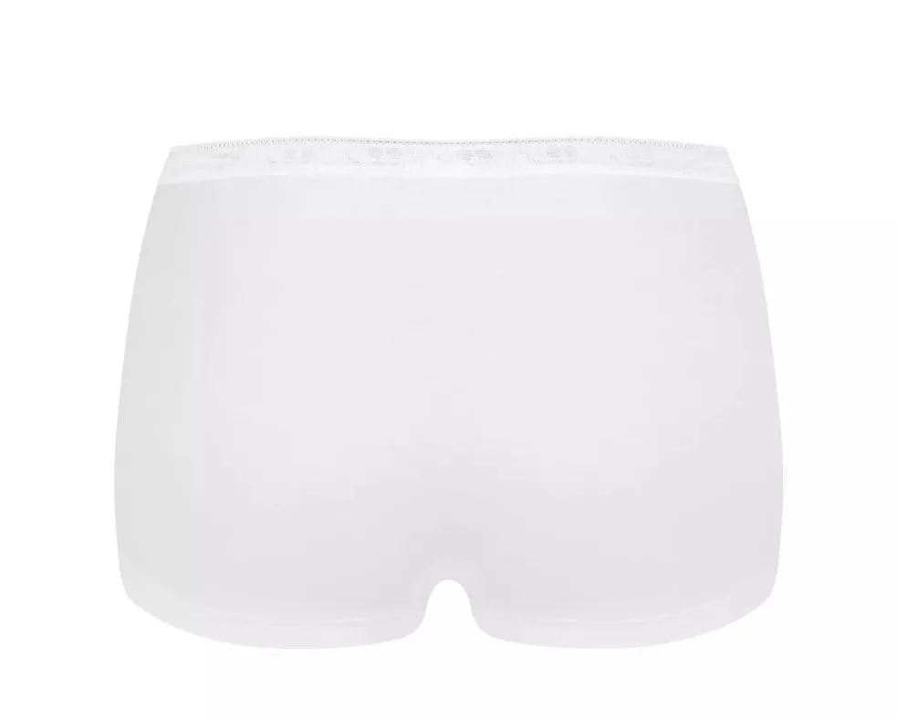 Sloggi Women Basic+ Short (1-pack), dames boxer, wit