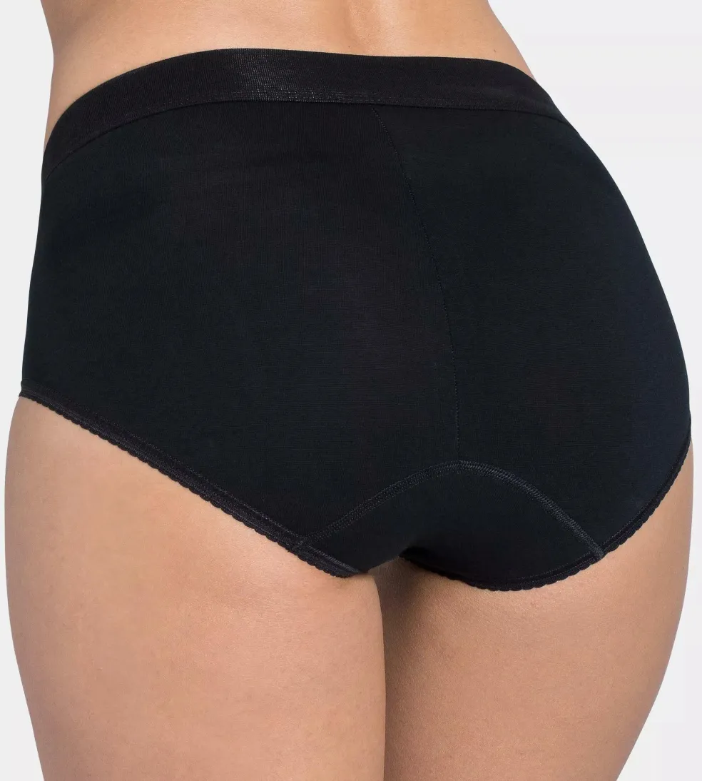 Sloggi Women Double Comfort Maxi (1-pack), dames slip, zwart