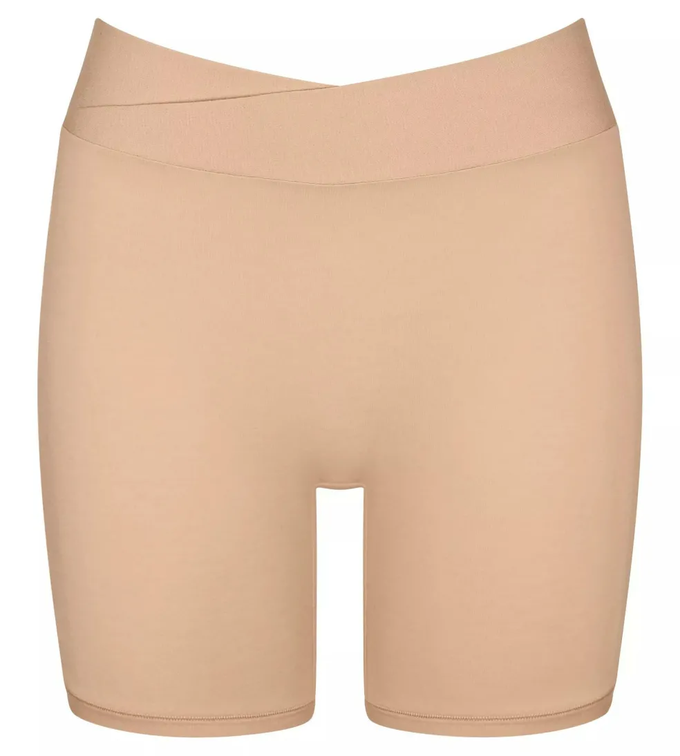 Sloggi Women GO Allround Cyclist (1-pack), dames boxer, lichtbruin