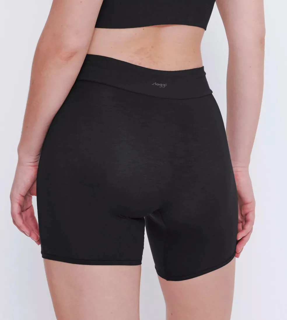 Sloggi Women GO Allround Cyclist (1-pack), dames boxer, zwart