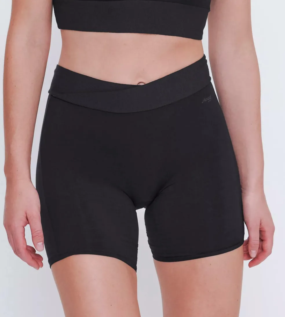 Sloggi Women GO Allround Cyclist (1-pack), dames boxer, zwart