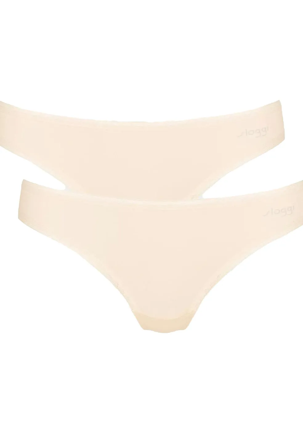 Sloggi Women GO Brazil (2-pack), dames slip, beige
