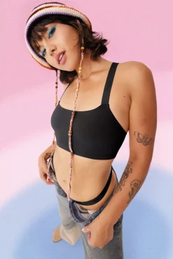 Sloggi Women GO Casual Top, bralette, zwart
