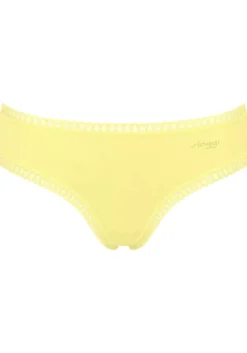 Sloggi Women GO Crush Hipster (3-pack), dames slip, geel, oranjerood, print