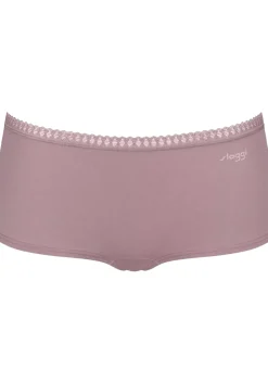 Sloggi Women GO Crush Short (3-pack), dames boxer, lichtroze, mauve, print