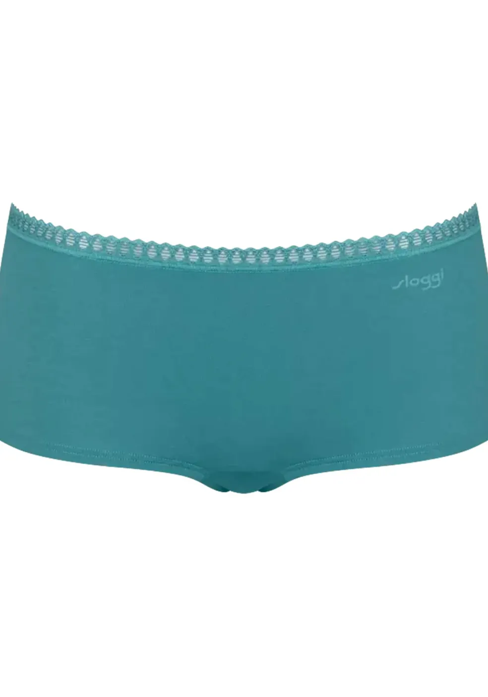 Sloggi Women GO Crush Short (3-pack), dames boxer, lichtgroen, turquoise, print