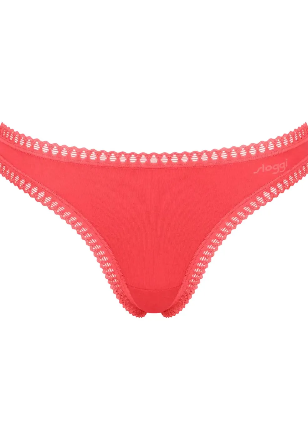 Sloggi Women GO Crush String (3-pack), dames string, geel, oranjerood, print
