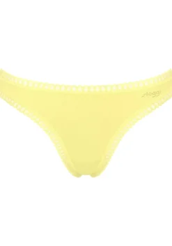 Sloggi Women GO Crush String (3-pack), dames string, geel, oranjerood, print