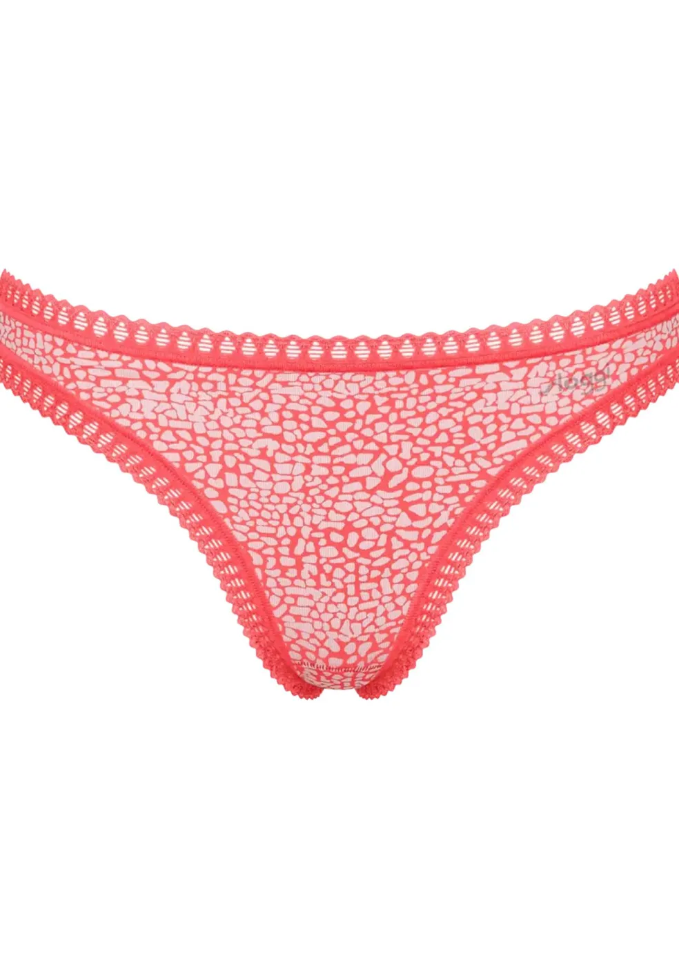 Sloggi Women GO Crush String (3-pack), dames string, geel, oranjerood, print