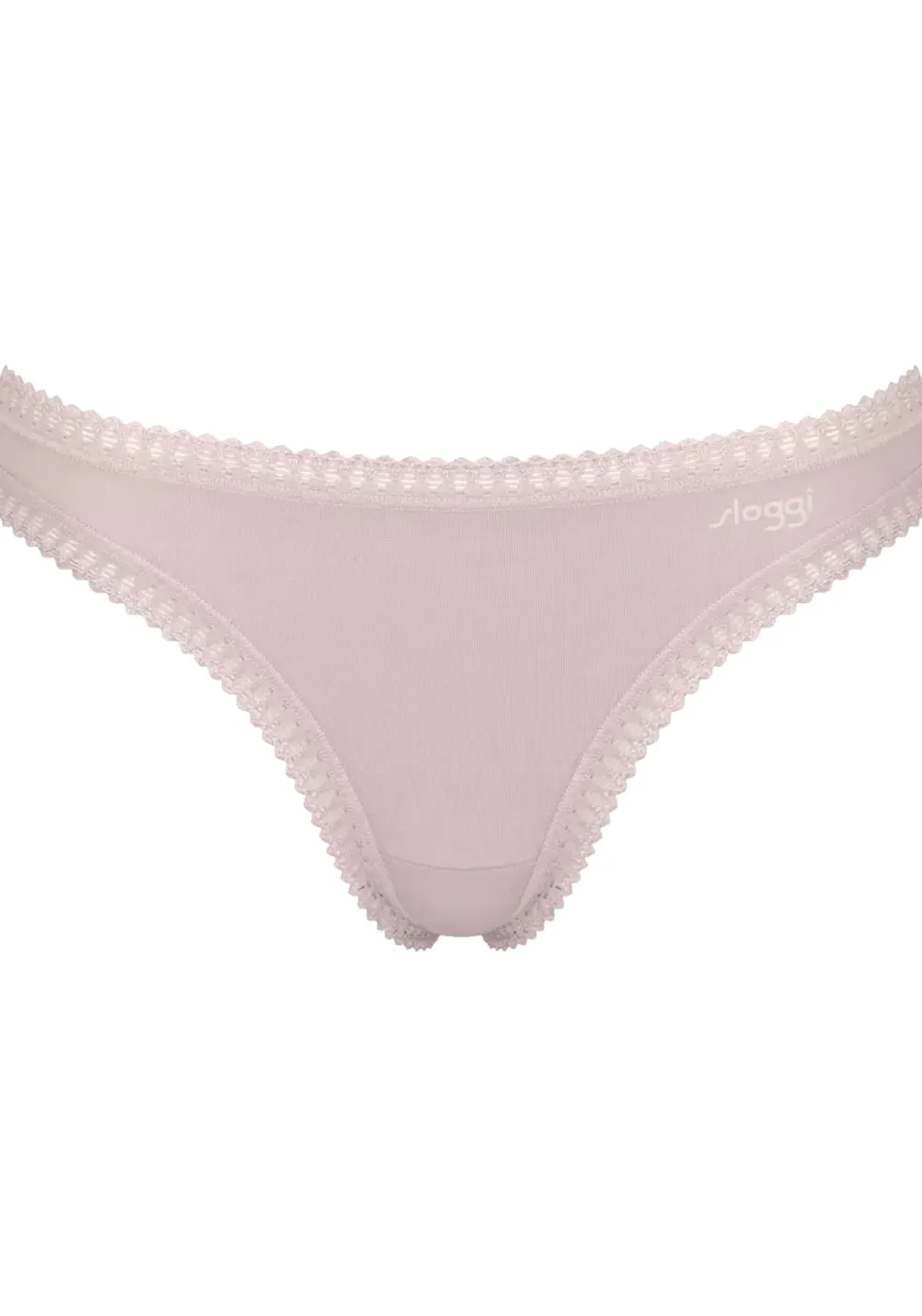 Sloggi Women GO Crush String (3-pack), dames string, lichtroze, mauve, print