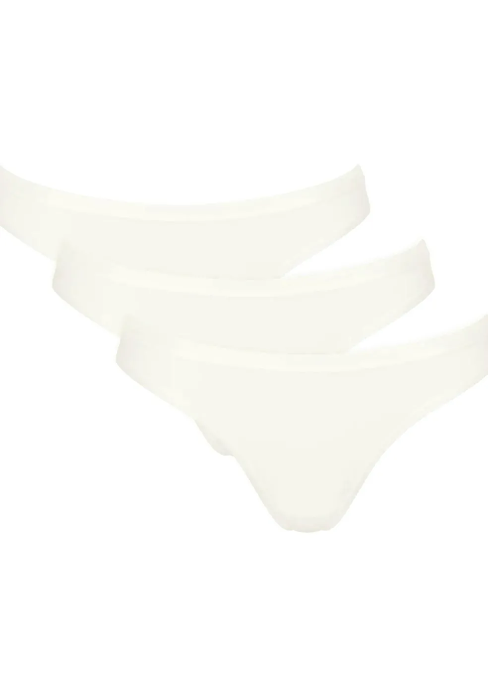 Sloggi Women GO Daily Cotton Mini (3-pack), dames slip, wit