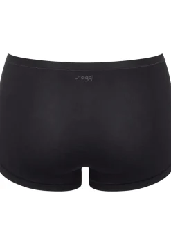 Sloggi Women GO Daily Cotton Short (3-pack), dames boxer, zwart