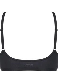 Sloggi Women GO Daily Cotton Top, bralette, zwart