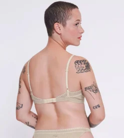 Sloggi Women GO Ribbed R Bralette, bralette, beige melange