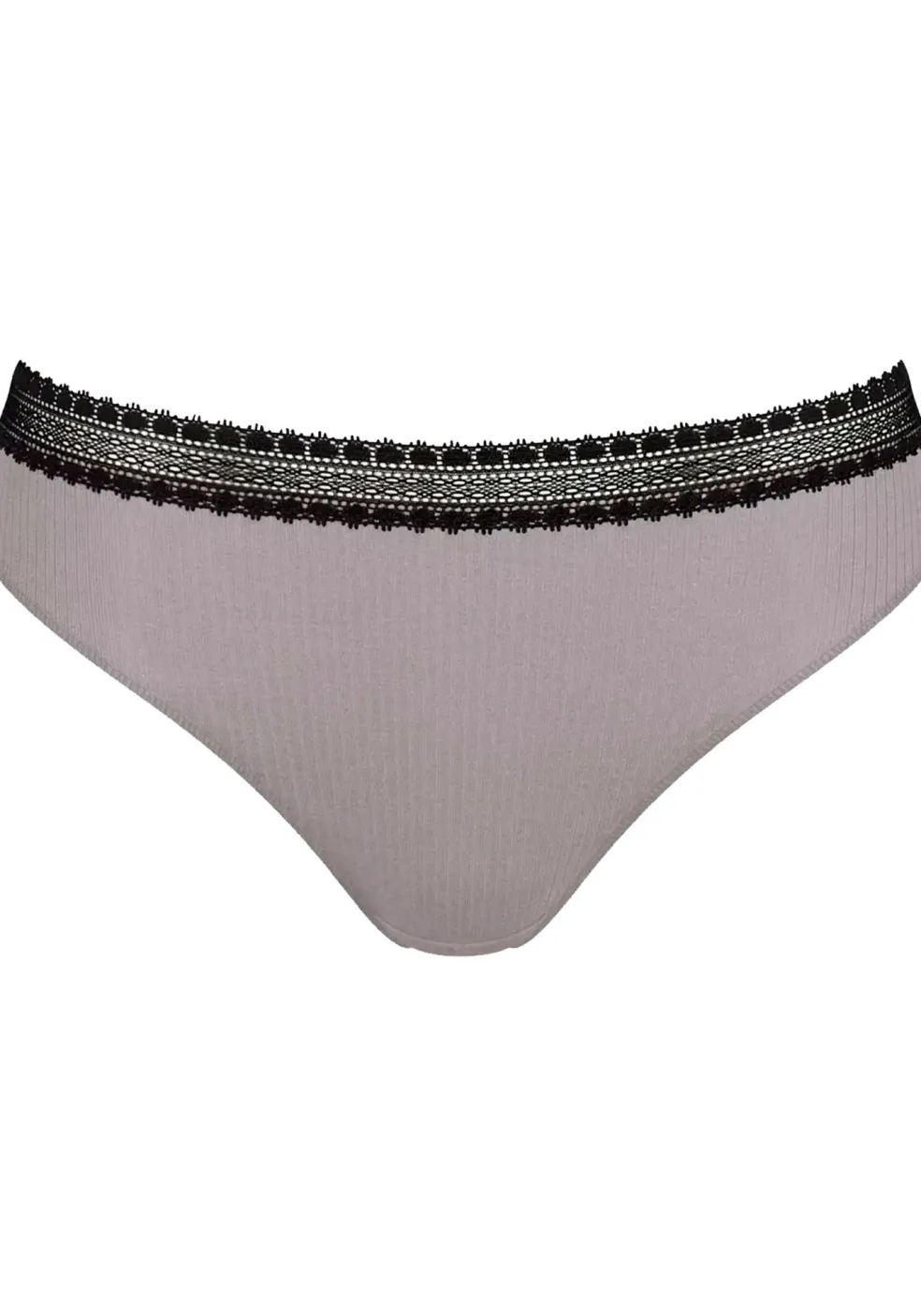 Sloggi Women GO Ribbed R Tai (2-pack), dames slip, zwart