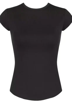Sloggi Women GO Ribbed T-Shirt (1-pack), dames T-shirt, zwart